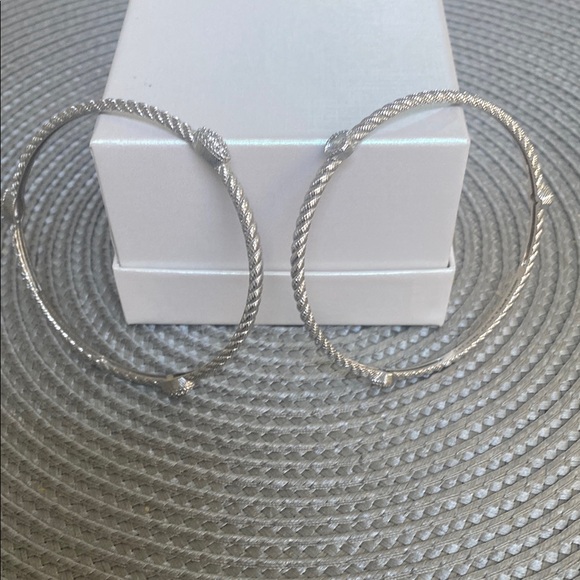 Judith Ripka Diamonique bangles - Picture 1 of 5